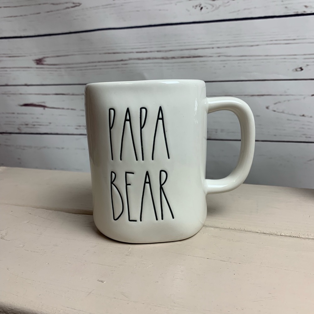 Rae Dunn PAPA BEAR mug